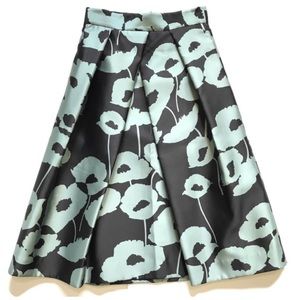 MILLY midi skirt - brand new without tags black/blue